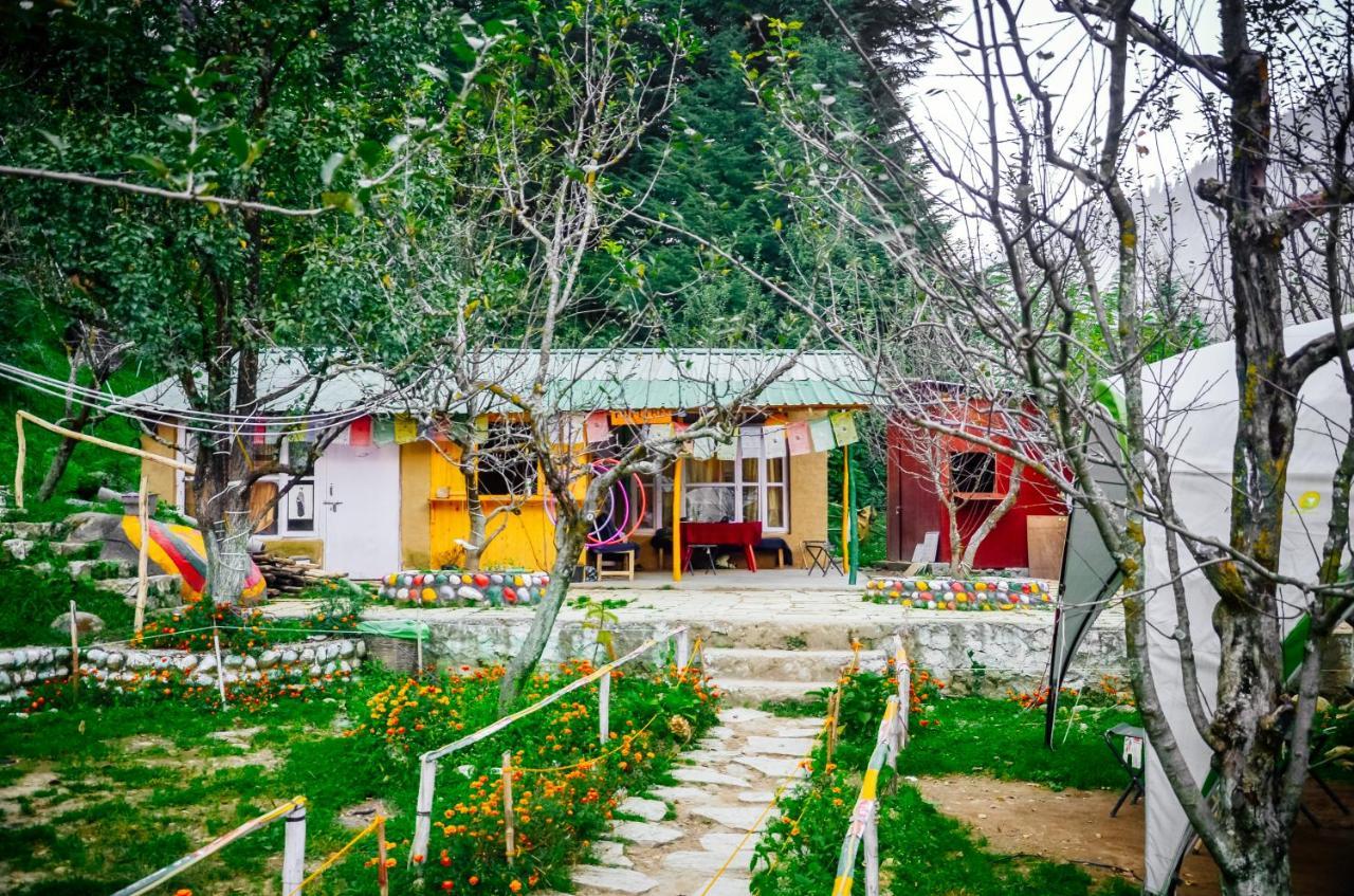 Himtrek Riverside Camps & Hostel Manali Exteriér fotografie
