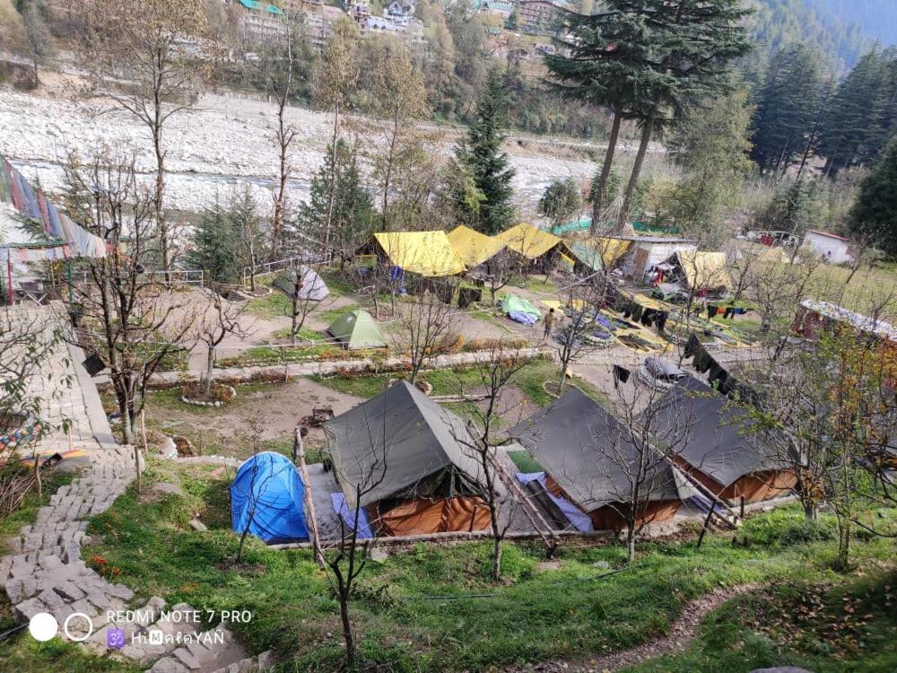 Himtrek Riverside Camps & Hostel Manali Exteriér fotografie